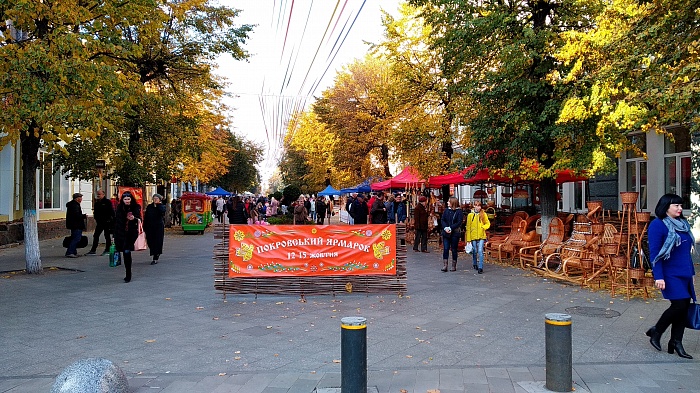 Покровская ярмарка на Михайловской началась (ФОТОРЕПОРТАЖ)