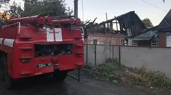 Пожар на ул.Домбровского: ВИДЕО (ОБНОВЛЕНО)